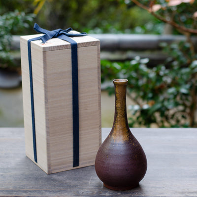 Bifu Kimura - Traditional Turnip-Shaped Vase - imprintspace.com