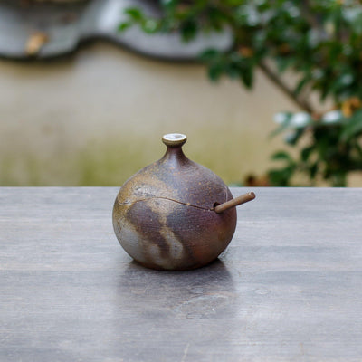 Bifu Kimura - Droplet Sugar Jar with Spoon Set - imprintspace.com