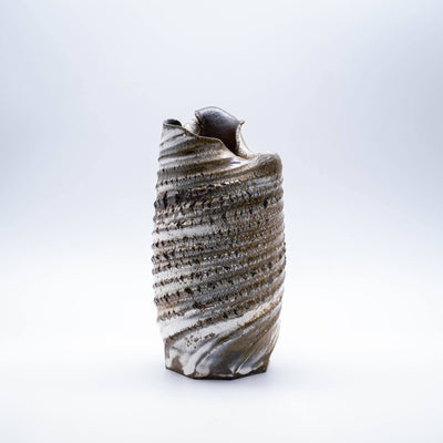 Kazuya Ishida - Cylinder Ripped-Top Vase - imprintspace.com