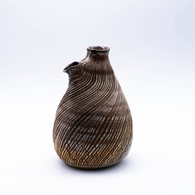 Kazuya Ishida - Twin-Necked Ripple Vase - imprintspace.com